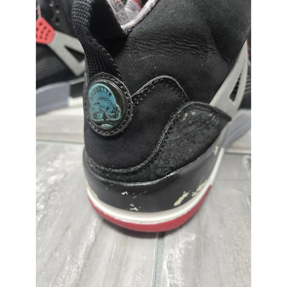 Jordan Spizike‎ Black Varsity Red Size 13 Cement Grey 315371-062 OG Authentic
